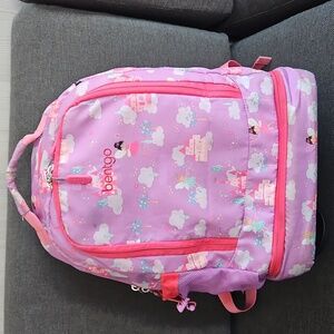 Kids Bentgo 2-in-1 Backpack & Insulated Lunch Bag - Pink Fairies